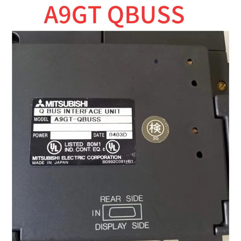 

Second-hand A9GT QBUSS touch screen plugin, interface module