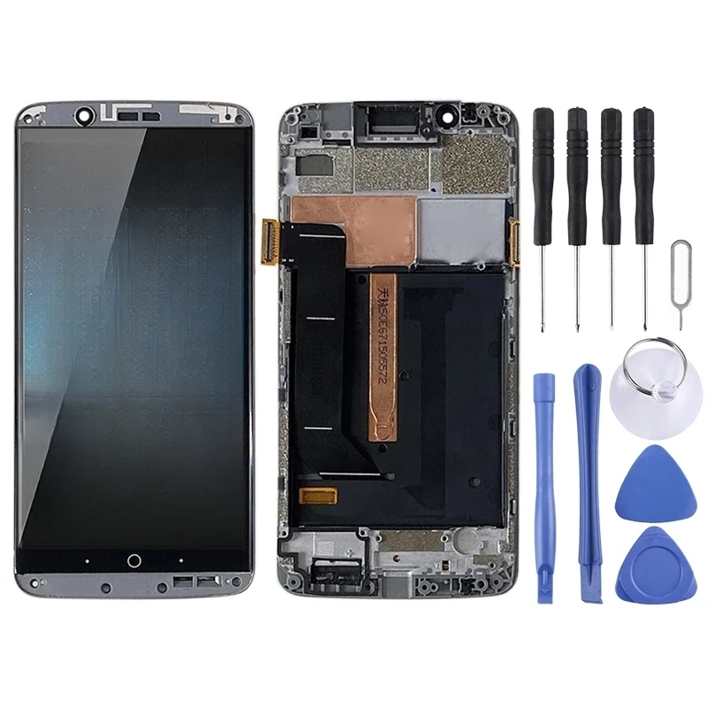 AMOLED LCD Screen For ZTE Axon 7 A2017 A2017U A2017G Digitizer Full Assembly With Frame