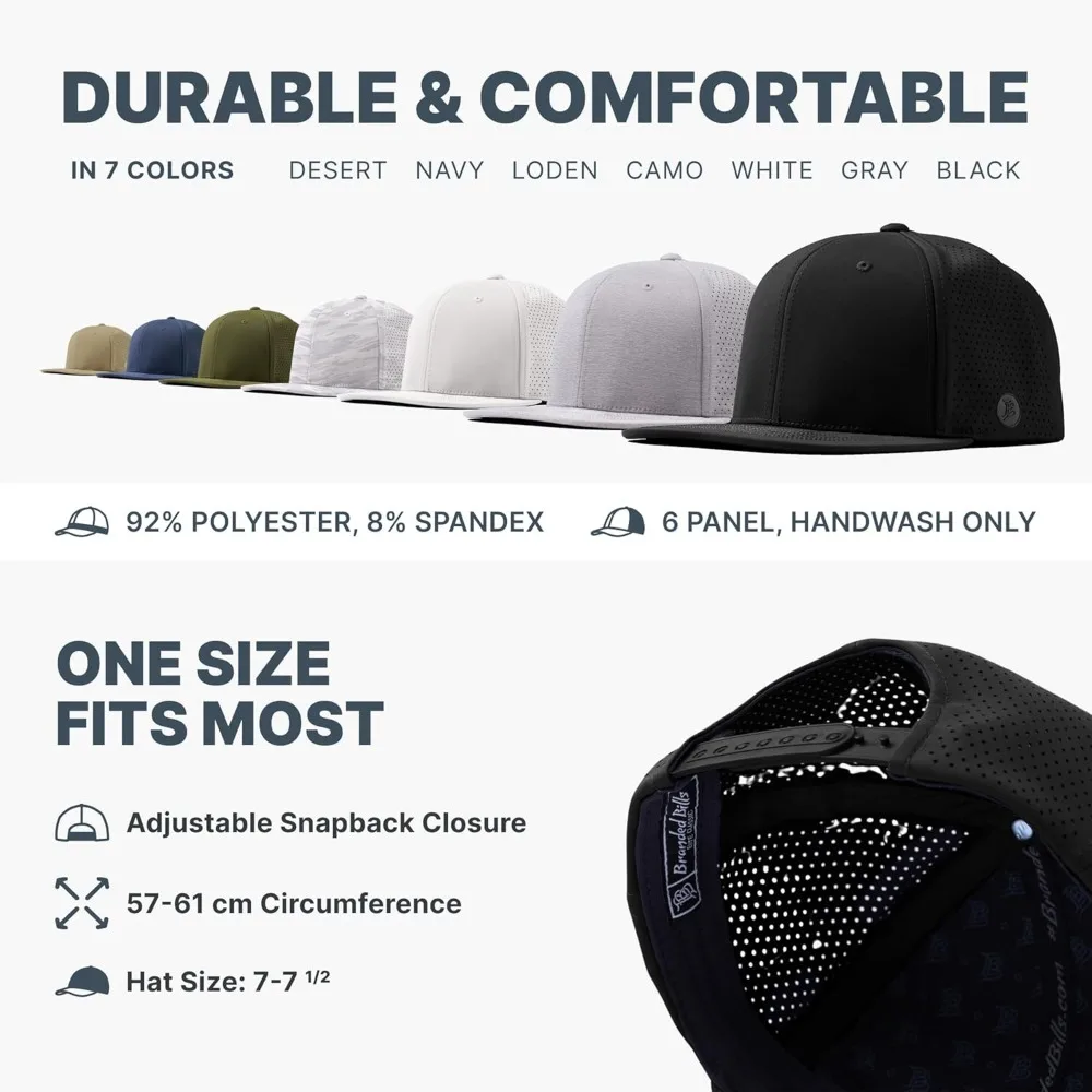 قبعة بيسبول فيروزية فاخرة - حافة مسطحة من Elite، خفيفة الوزن ومريحة، طراز أريزونا #5