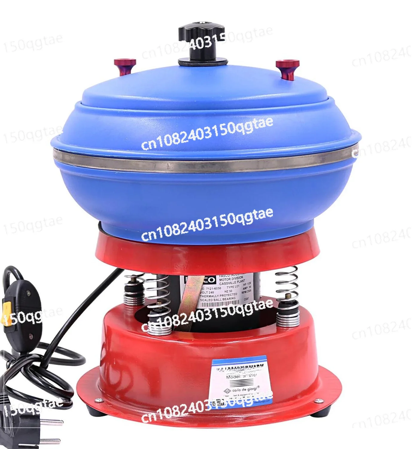 Jewelry Vibrating Tumbler 3L Tumbling Polishing Machine Gold Silver Diamond Gemstone Jade Burnishing Grinding Rotary