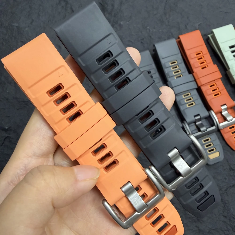 For Garmin Fenix 8 9 Pro 47mm 51mm Solar Original Band Fenix E 7 7X 6 6X 5X 5Plus/Descent Mk3i QuickFit 26mm 22mm Silicone Strap