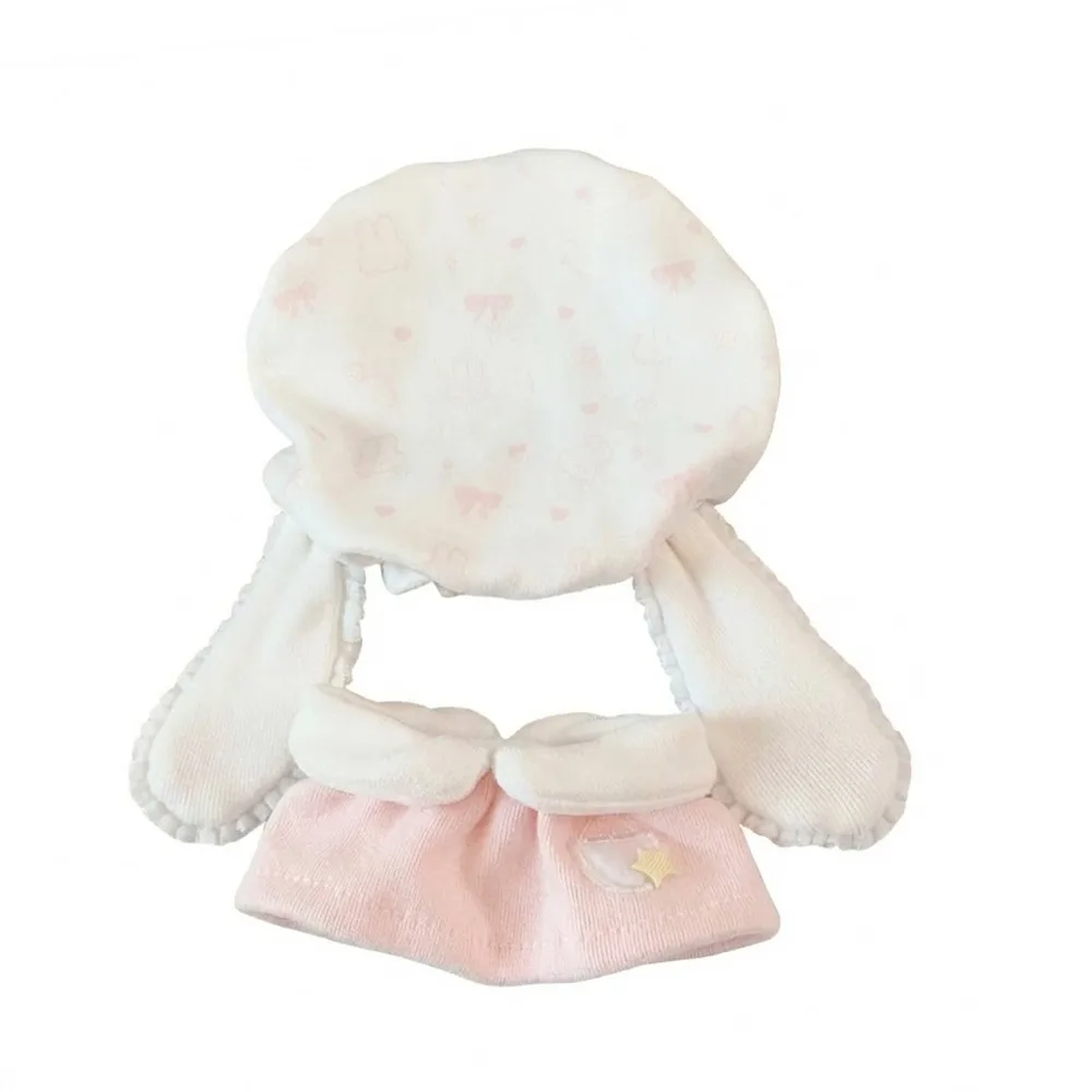 Creative 10cm Doll Clothes Bowknot Star Pink Blue Doll Cap Dress Suit Replacement Outfit Doll Accessories Doll Dress Set Toy