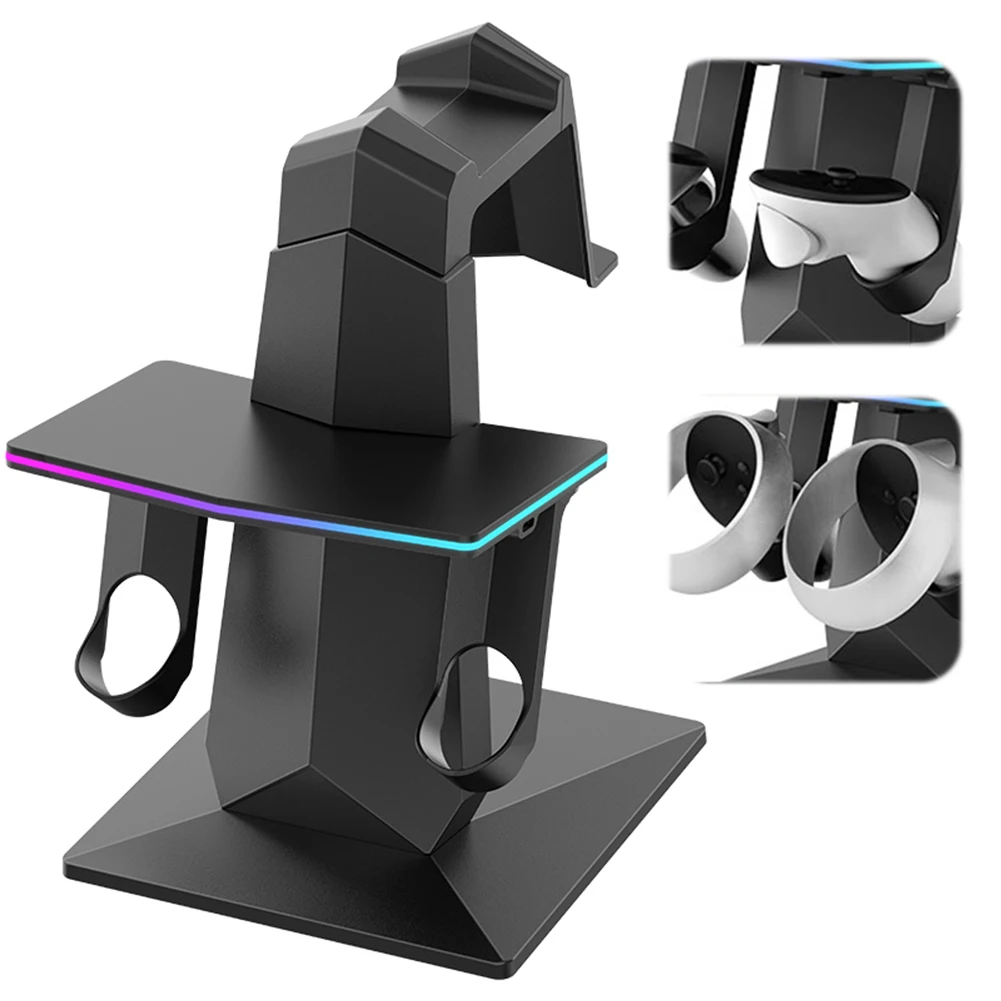 Charging Dock for Meta Quest 3S VR Headset Controller Fast Charging Station Stand Controller Mount for Meta Quest 3S Accessories