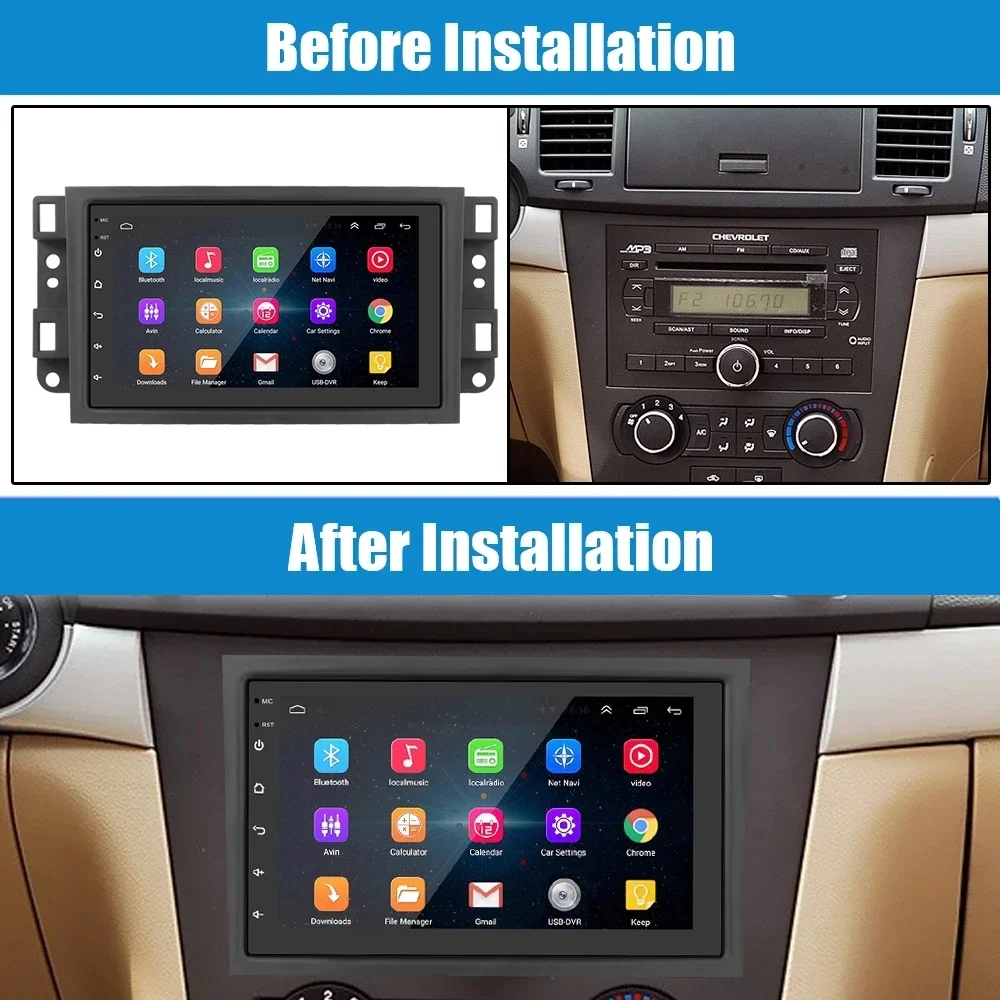 Android 13 autoradio Carplay per Chevrolet Lova Captiva Gentra Aveo Epica 2006-2011 lettore Video multimediale navigazione GPS WiFi
