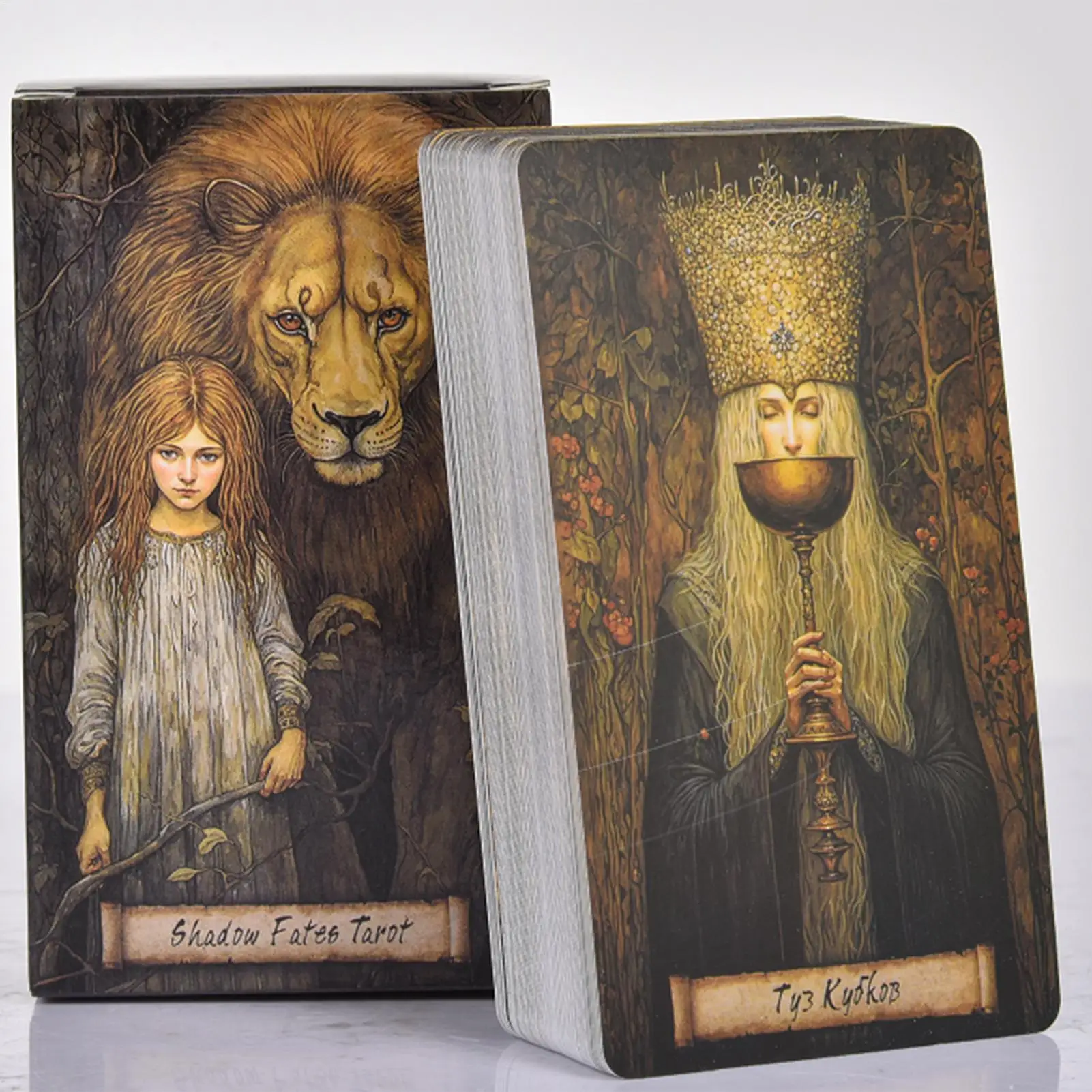 

80 Pieces Tarot Cards For Beginners Portable Strategic Board Games For Boys Girls Women Men Play Halloween Family Gathering