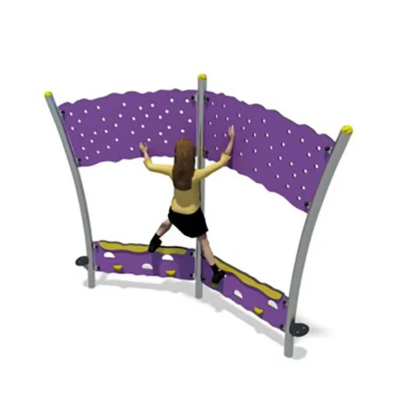 New Items Custom Kids Mobile Unit Rock Outdoor Climbing Wall With Rock Holds