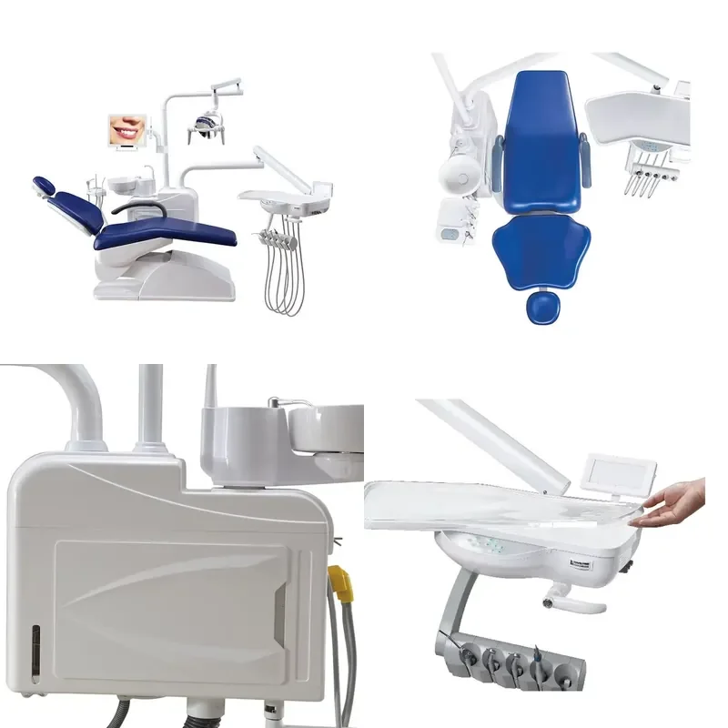 for  A1000 New Utility Dental Equipment with Armrests Dental Chair Manufacturer Wholesale Color Customizable  Secondary 1