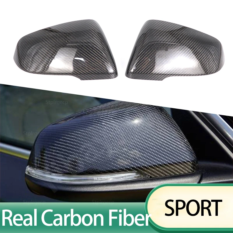 

Real Carbon Fiber Replacemen Mirror Cover for BMW X1 X2 Z4 1 2 Series F44 F48 F49 F39 F52 F40 G29 for Toyota Supra Mirror Cap