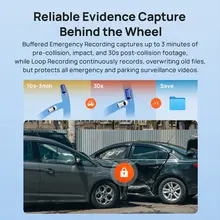 A400 Quad HD Car DVR 24H Night Vision #6