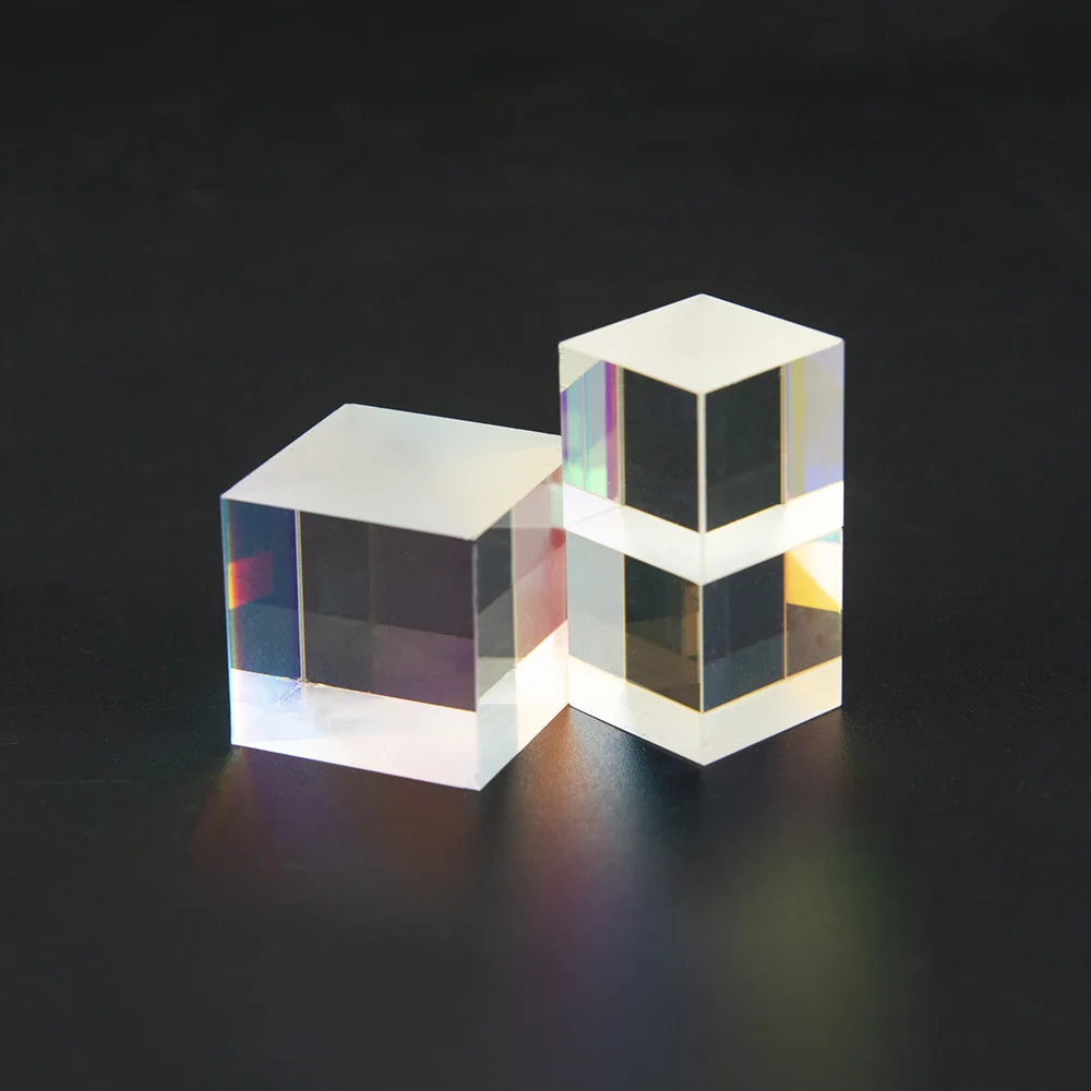 High-Performance N-BK7 Polarizing Beam Splitter Cube Prism (PBS) With AR Coating For 400-700nm