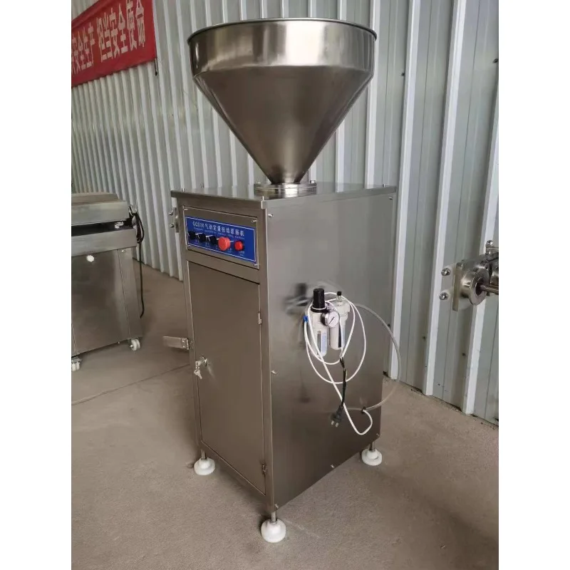 Electric Sausage Stuffer with Gears Stainless Steel Vertical Sausage Filler for Homemade Pork Sausages