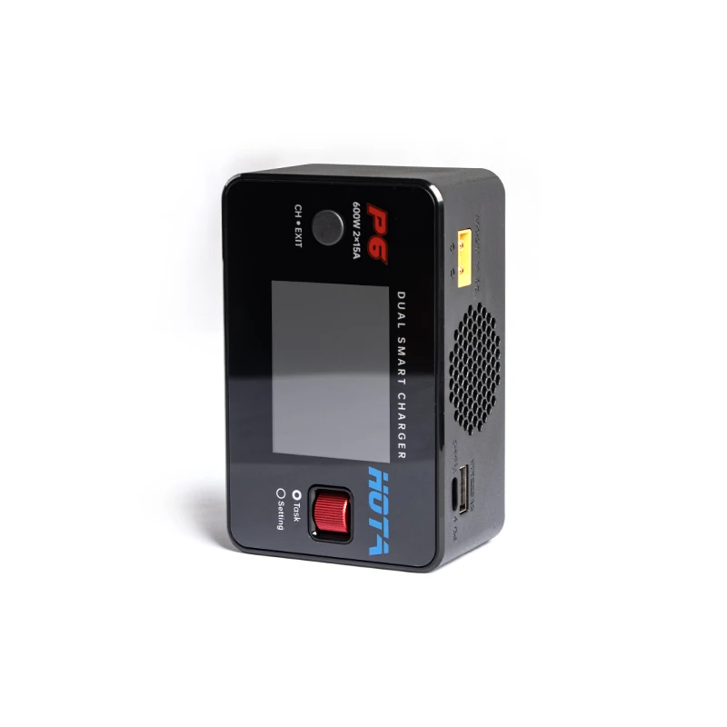 

P6 AC300W DC 500W 15AX2 DC Dual Channel Smart Charger with Mobile Service Charging