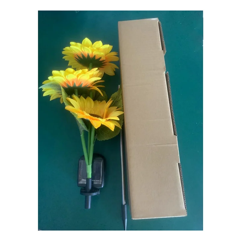 

Solar Angel Lights With Sunflower Waterproof Outdoor Solar Lights For Christmas Yard Lights With Sunflower Easy Install