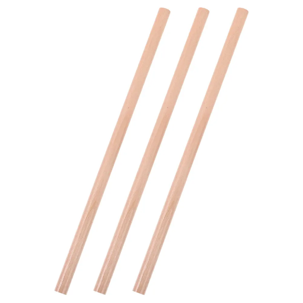 

3pcs Eyebrow Pencil Wooden Long Lasting Waterproof Ultrafine Tip Coffee Shaping Kit Golf Pencils Brow Enhancing