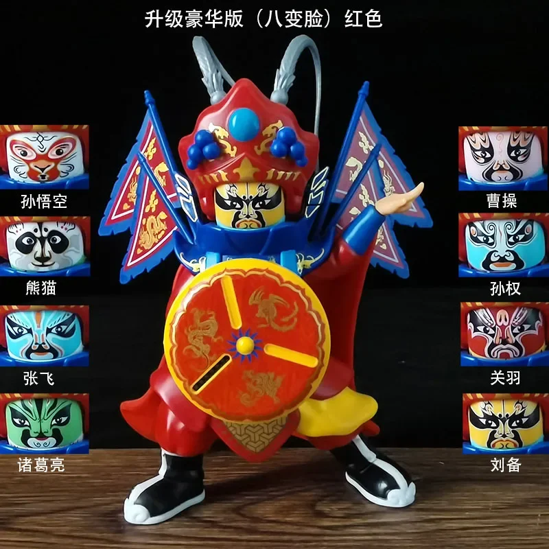 

Sichuan Opera Toys Peking Dolls Chengdu Tourism Features