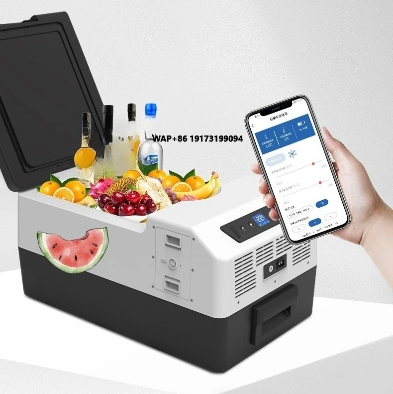 

15L-100L Battery Refrigerator Portable Solar Car Fridge AC DC Camping 12v Freezer for Outdoor RV Mini Car Freezer