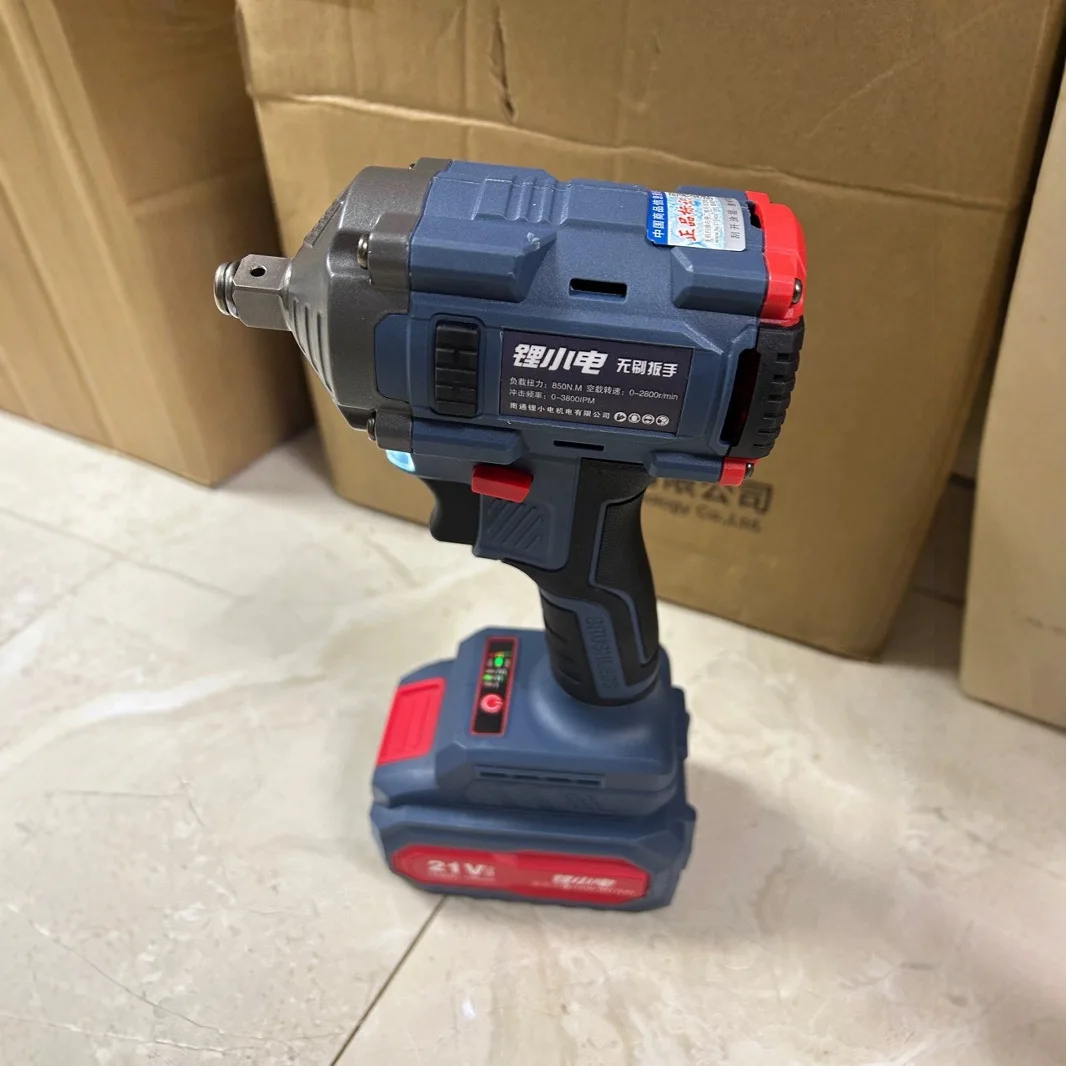 

Электрический гаечный ключ, литиевая батарея с большим крутящим моментом, бесщеточная ударная воздушная пушка, инструмент для ремонта шин, перезаряжаемая втулка для стеллажей