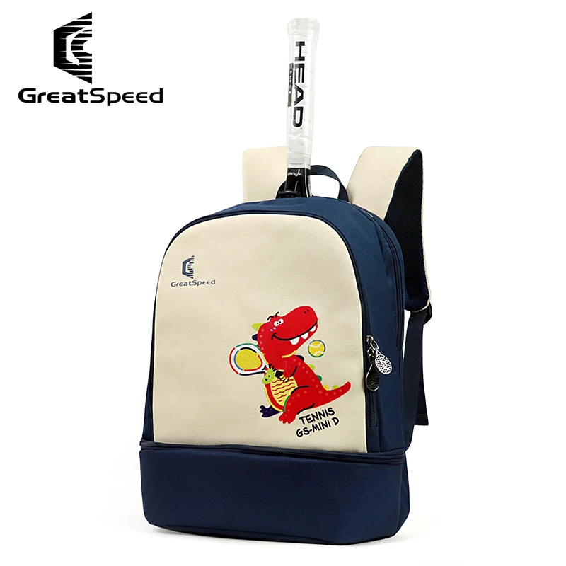 GreatSpeed Children's Tennis Bag Men's and Women's Youth Independent Shoe Warehouse Badminton Bag