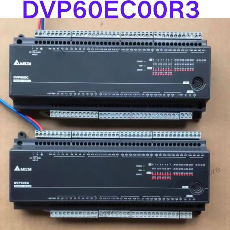 

Подержанный тест ОК, программируемый контроллер DVP60EC00R3