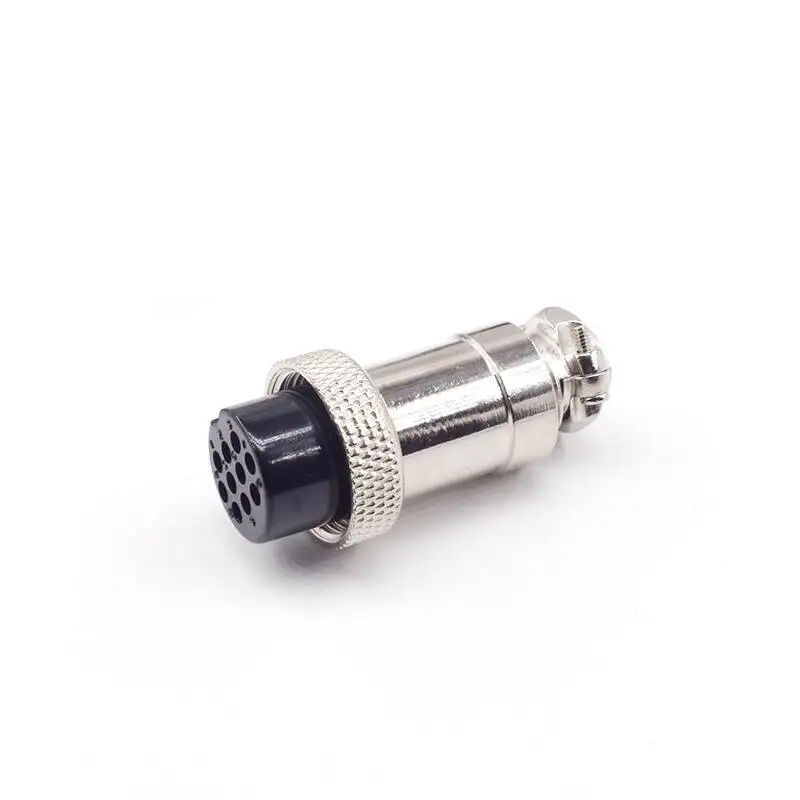 1 Stück GX20-2 P 3 4 5 6 9 10 12 Pin Luftfahrt-Steckverbinder Buchse Adapter Stecker Buchse – Detail 4