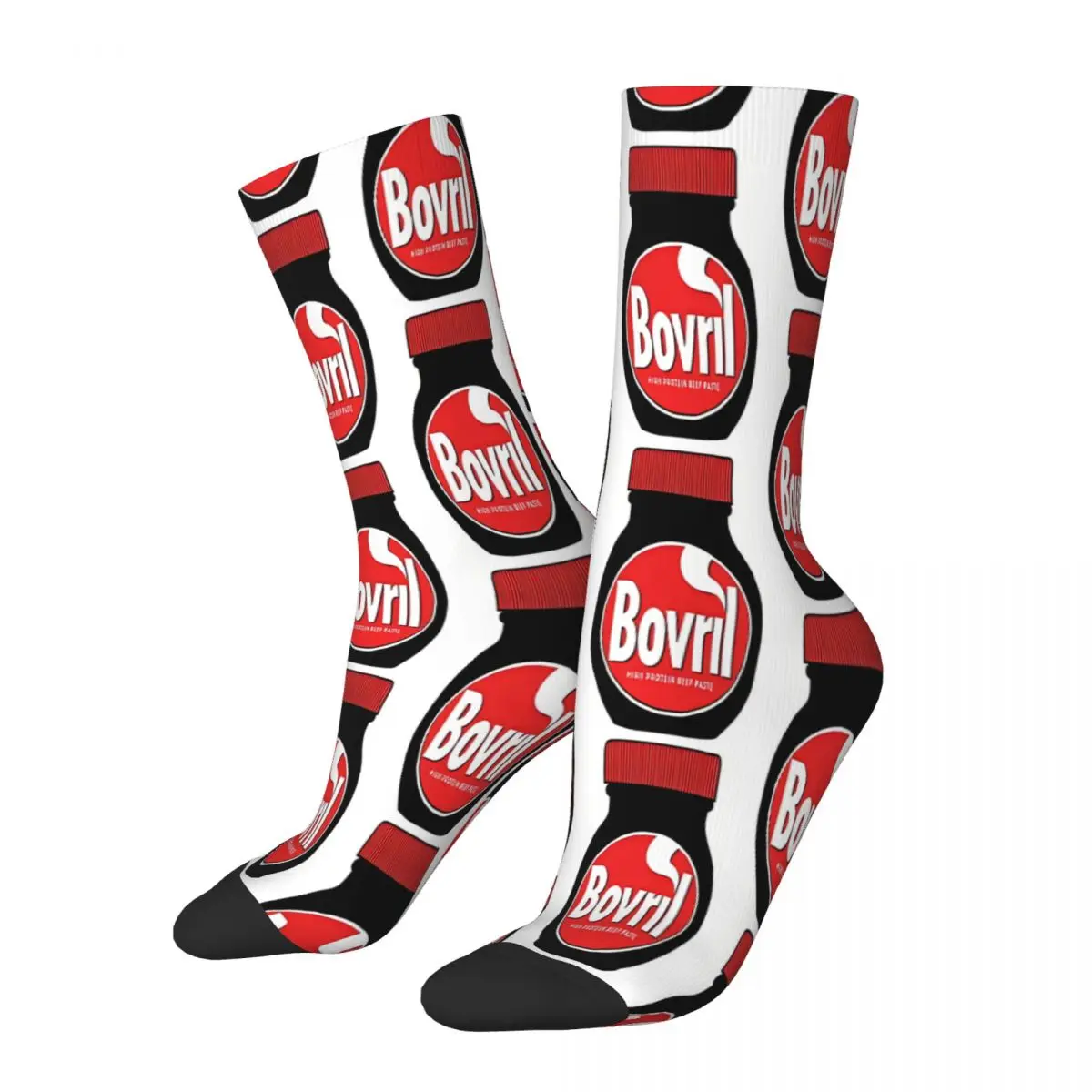 

Bovril Illustration Drink Socks Male Mens Women Summer Stockings Printed