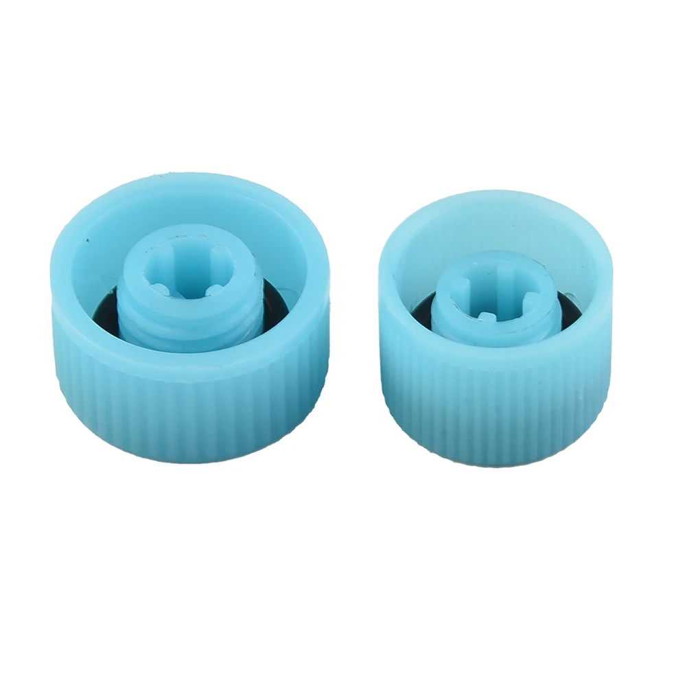 

2pcs Car A/C System Valve Cap Air Conditioning Service Tool High Low Pressure Car Conditioning Valve Core Dust Cap Set Air Seal