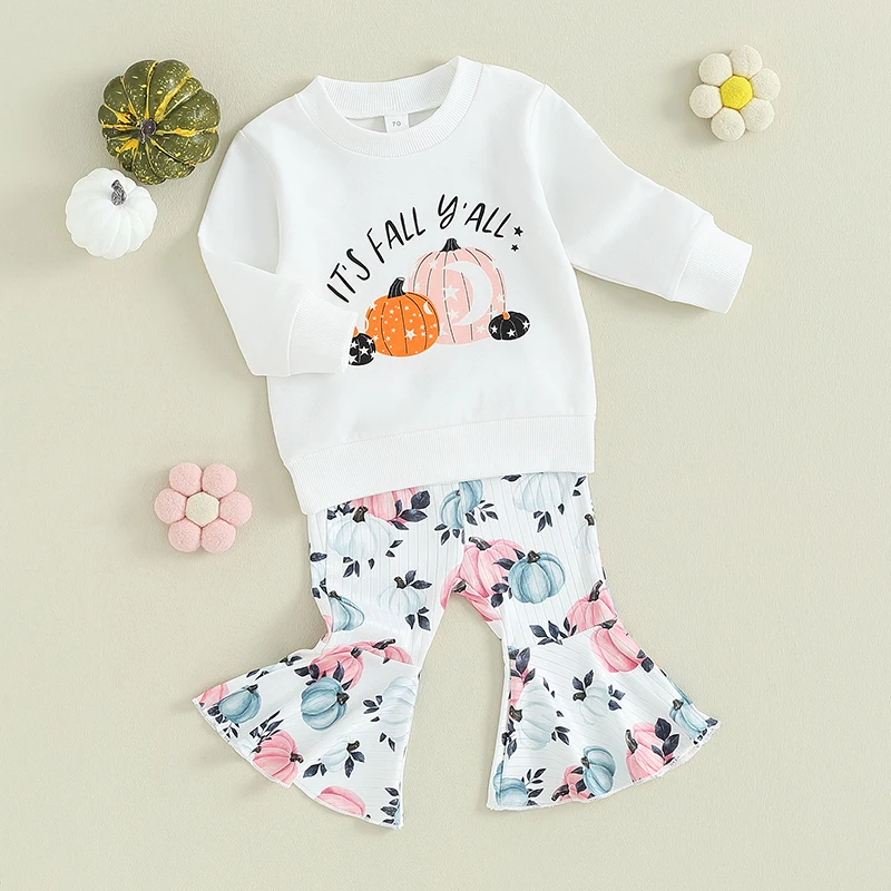 

Toddler Girl 2-Piece Winter Outfits Long Sleeve Hoodie Snowflake Print Leggings Set Baby Clothes for Cold Weather