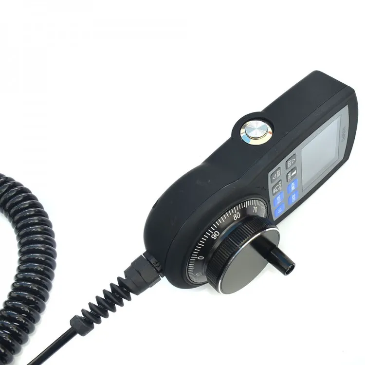 NVMPG-3D CNC Manual Pulse Generator MPG Coordinates Display Handwheel RJ45 Port with USB MACH3 Interface Board