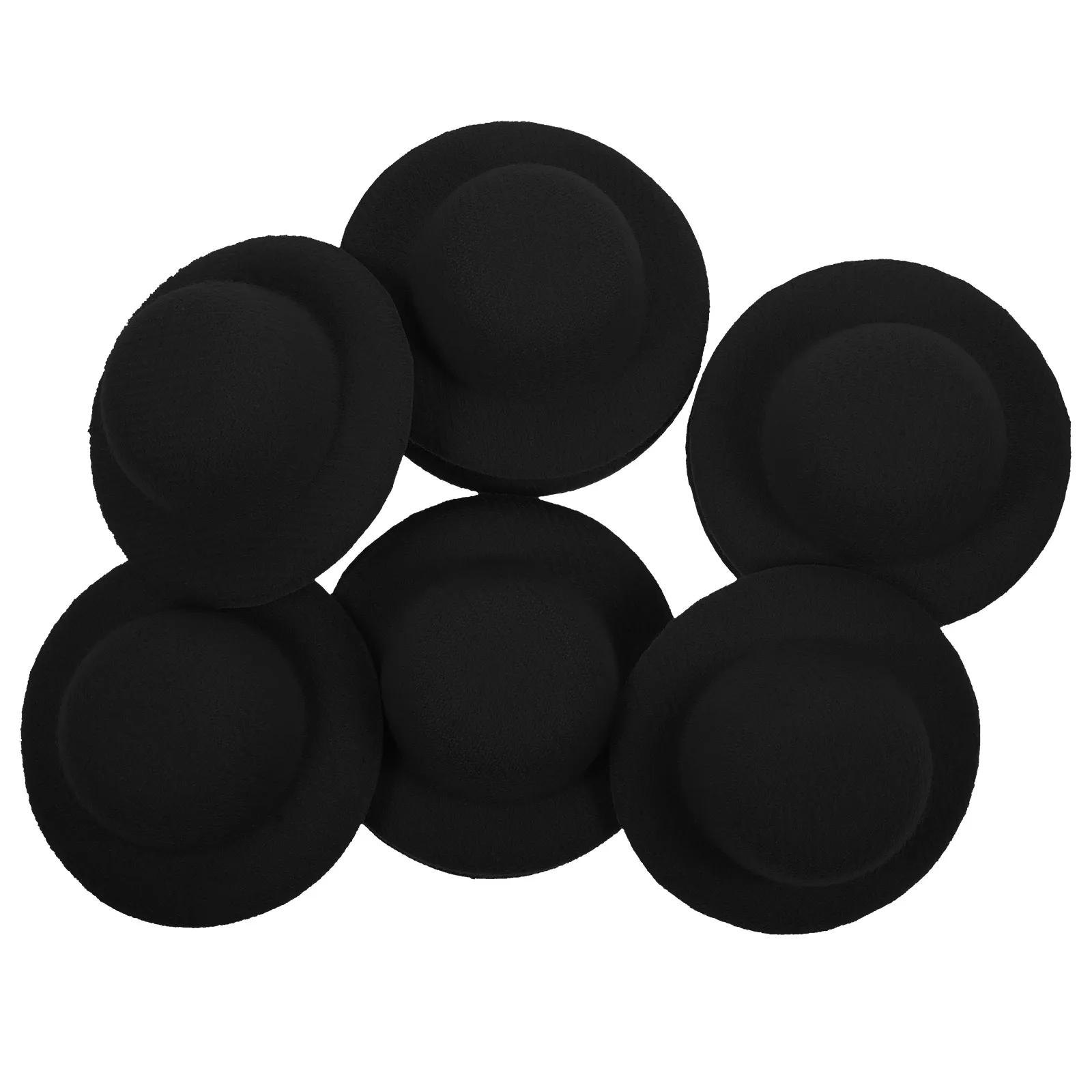 Mini sombreros de hierba para manualidades, decoración de Material Eva duradero, accesorio de fotografía, adorno creativo para sombrero pequeño DIY, 10 Uds.