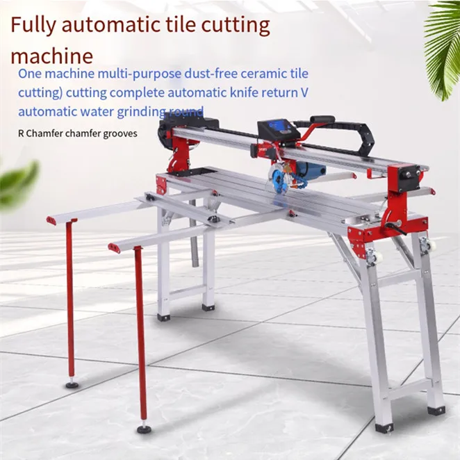 Wandeli shjin 1200mm water jet ceramic tile cutting machine electric desktop ceramic tile saw cutting machine stone cutting mach