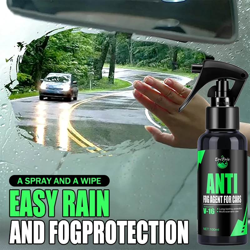 Car Window Anti Fog Spray Liquid Paint Care Polishe Rainproof Anti-Fog Agent Water Car Care Windshield Glass Auto Accessory