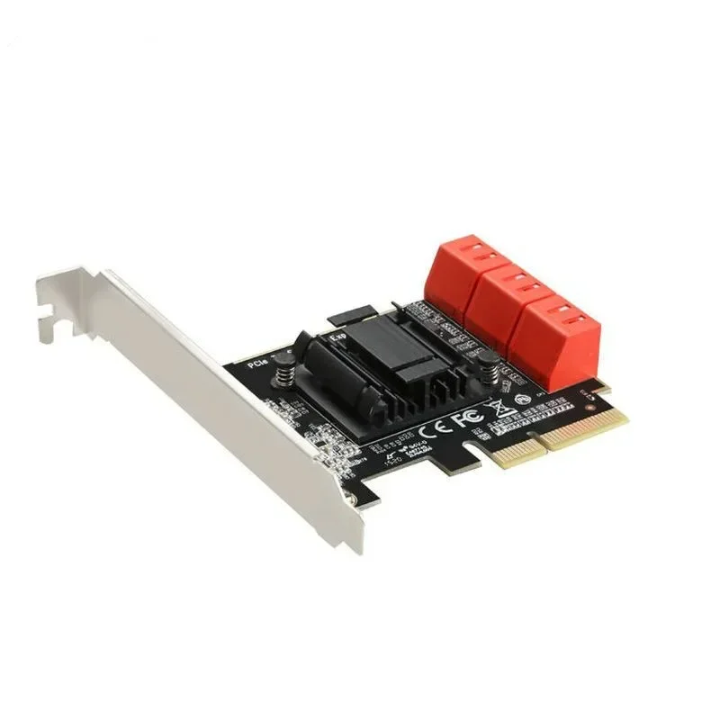 

PCI-E to SATA3.0 PCI-T6 sata Enables the SSD conversion expansion card ASM1166