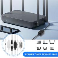 WiFi Router Timer Power Controller 24/72-Hour Programmable Auto Reboot Device Intelligent Power Reset Relay Internet Connection