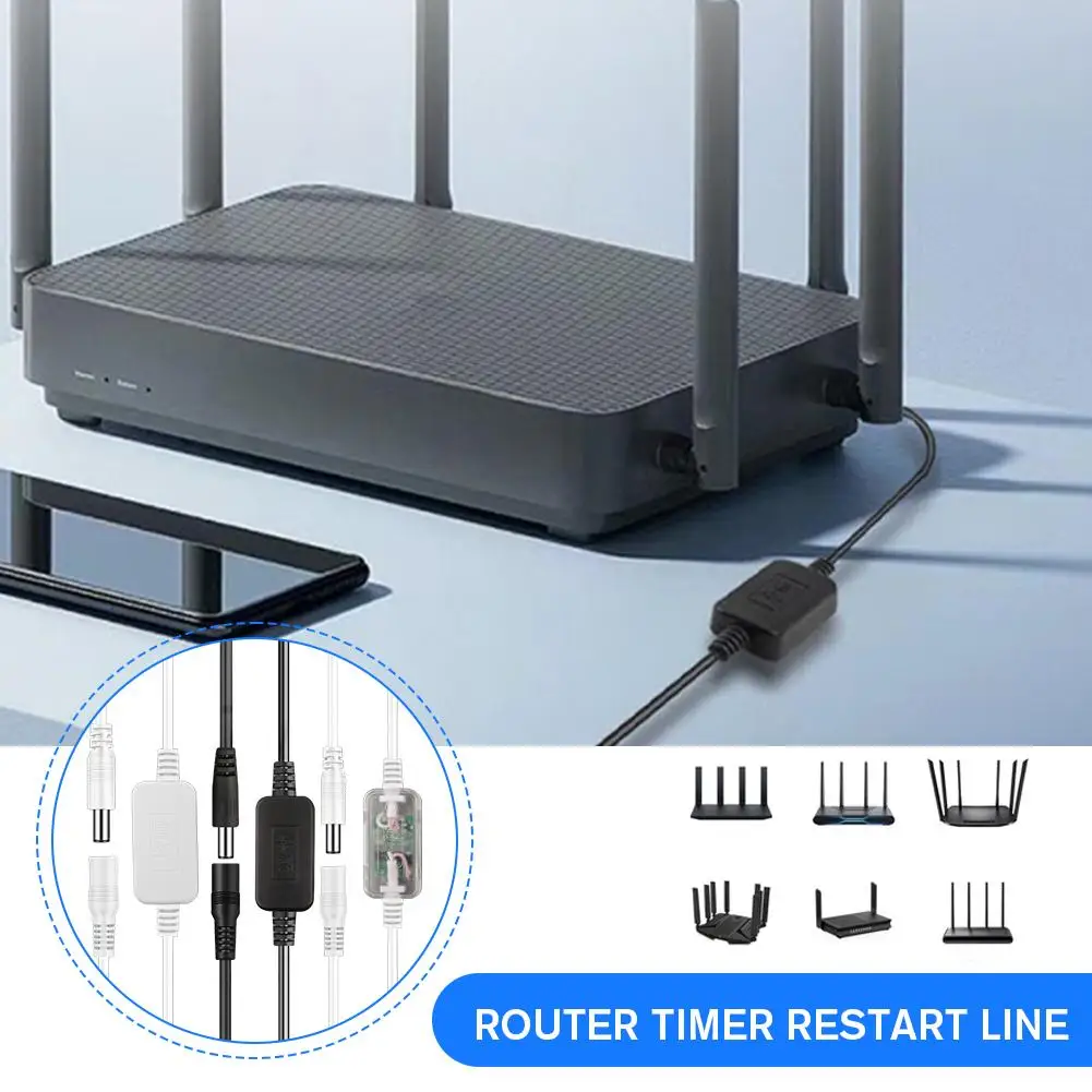WiFi Router Timer Power Controller 24/72-Hour Programmable Auto Reboot Device Intelligent Power Reset Relay Internet Connection