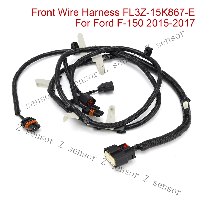 Z+ Front Wire Harness FL3Z-15K867-E For Ford F-150 2015-2017
