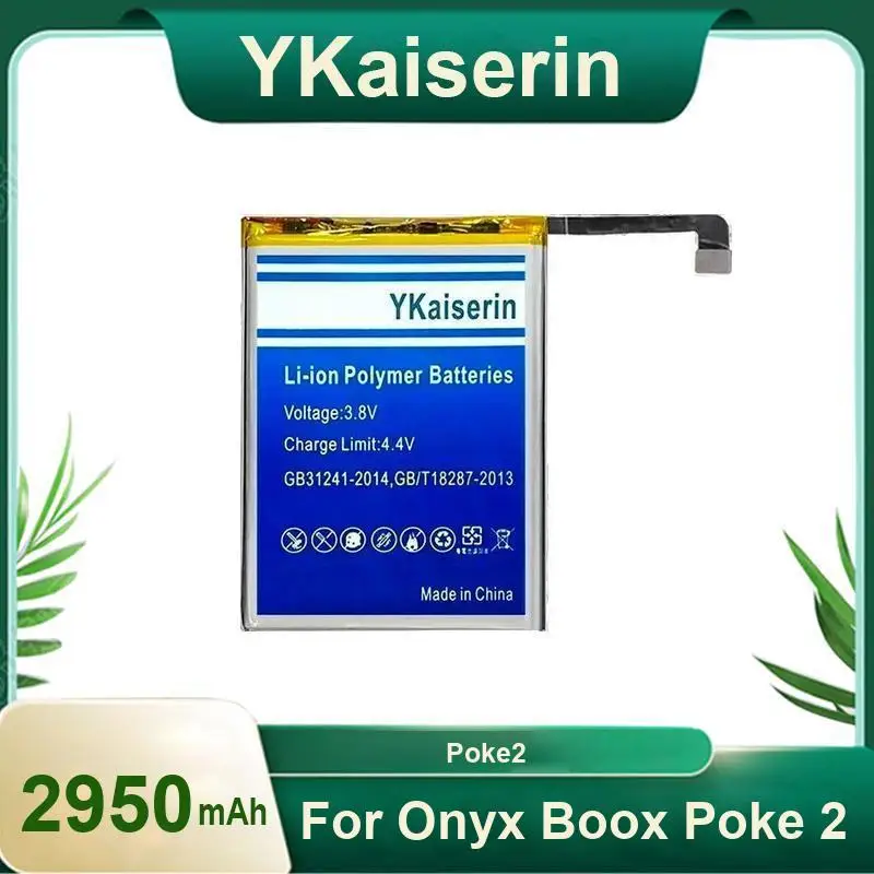 

2950Mah For Onyx Boox Poke 2 Poke2 Safe And Reliable E - Book Reader Battery Hardwearing