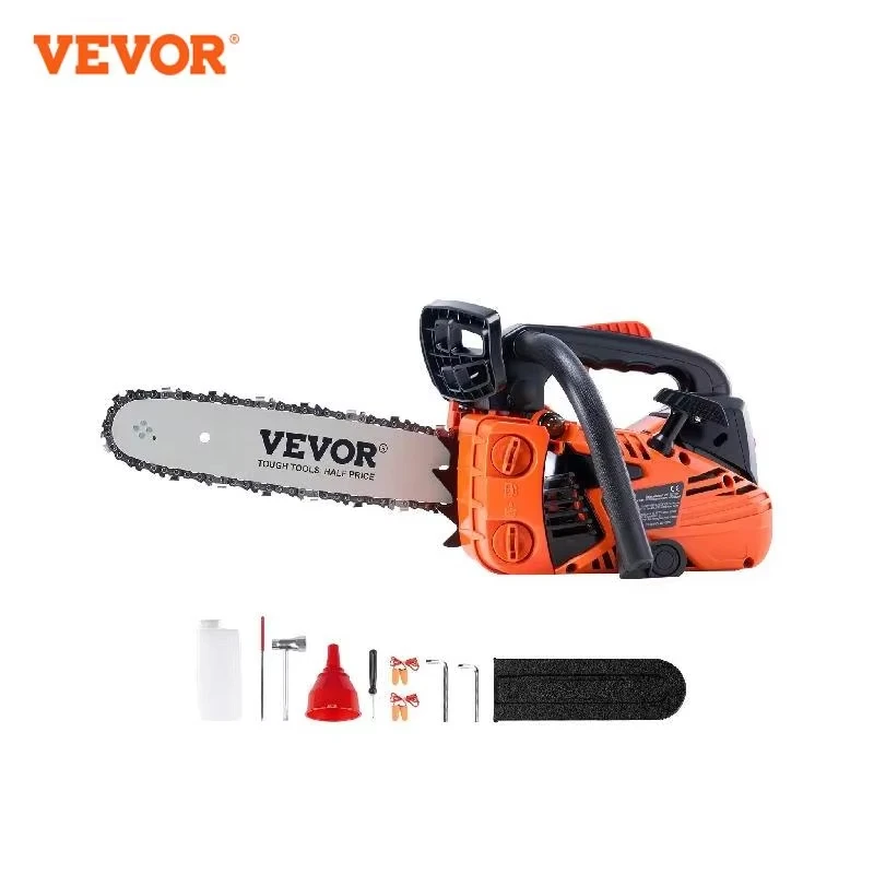 VEVOR Gas Chainsaw Saw Handheld Cordless for Tree Wood Branch Cutting Farm Garden Ranch Forest Cutting Use