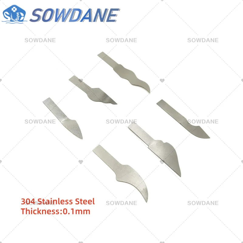 Dental Lab Porcelain Scalpel Ceramist Tool Cut Back Knife For Cutting Away Access Porcelain Powder Pocket Knife Non-slip Cutter
