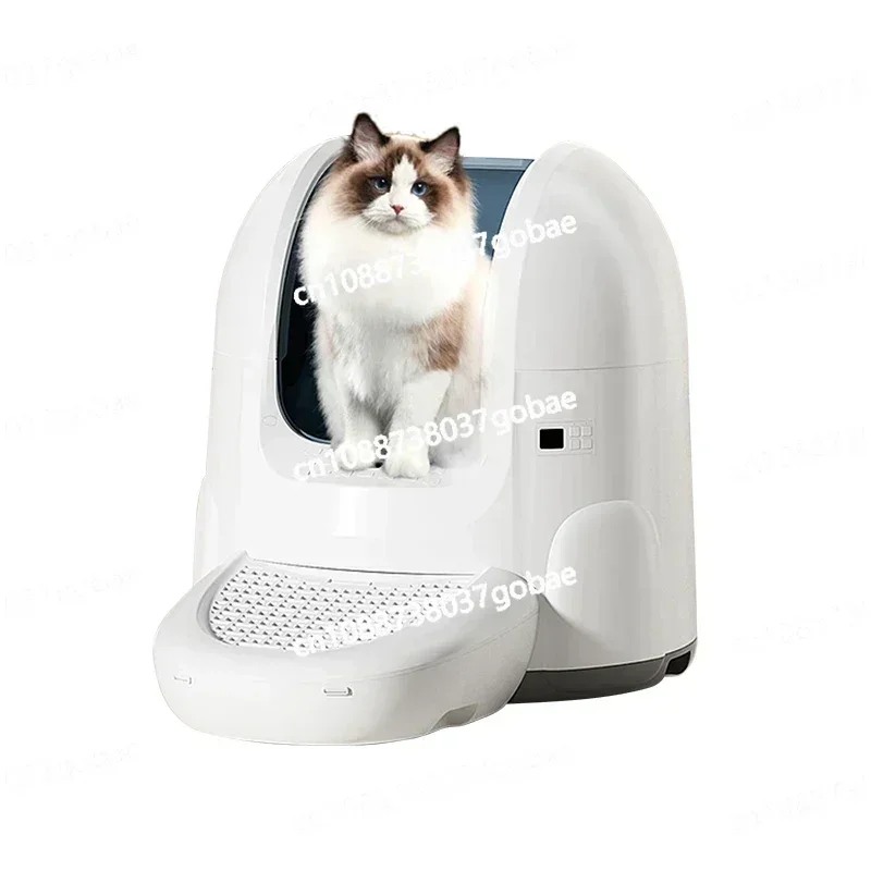 Smart Cat Litter Box Fully Automatic Cat Poop Scooping Machine Electric Cleaning Pet Toilet Cat Supplies Tuya App 65L