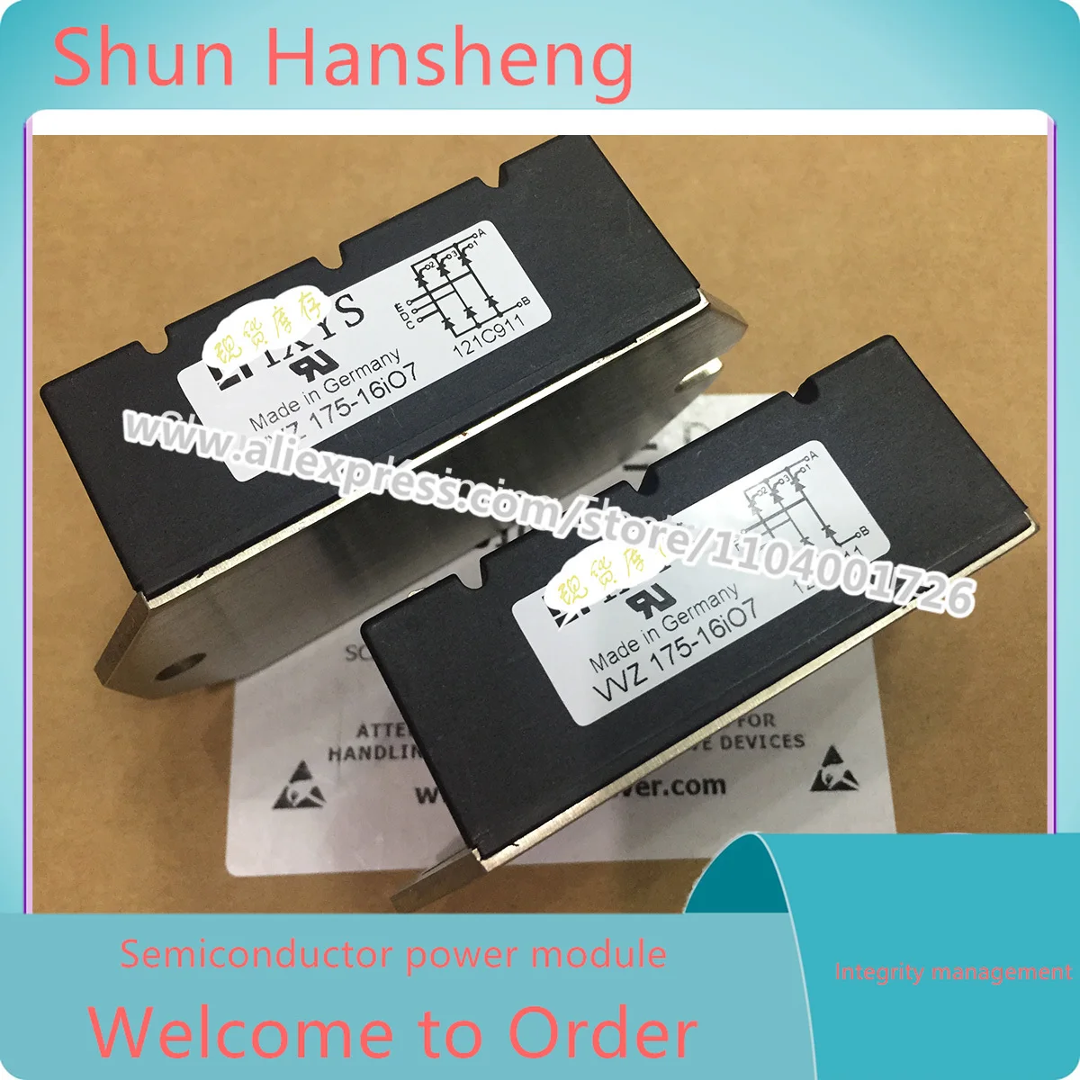 وحدة IGBT جديدة ومبتكرة VVZ175-16IO7 VVZ110-18107 VVZ175-12IO7 VVZ175-14IO7 في المخزون
