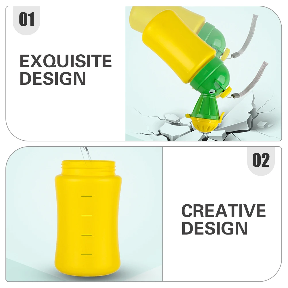 

Leakproof Portable Baby Urinal Bucket Reusable Car Seat Pee Cup Travel Emergency Potty For Kids Hygienic Compact Light Ergonomic