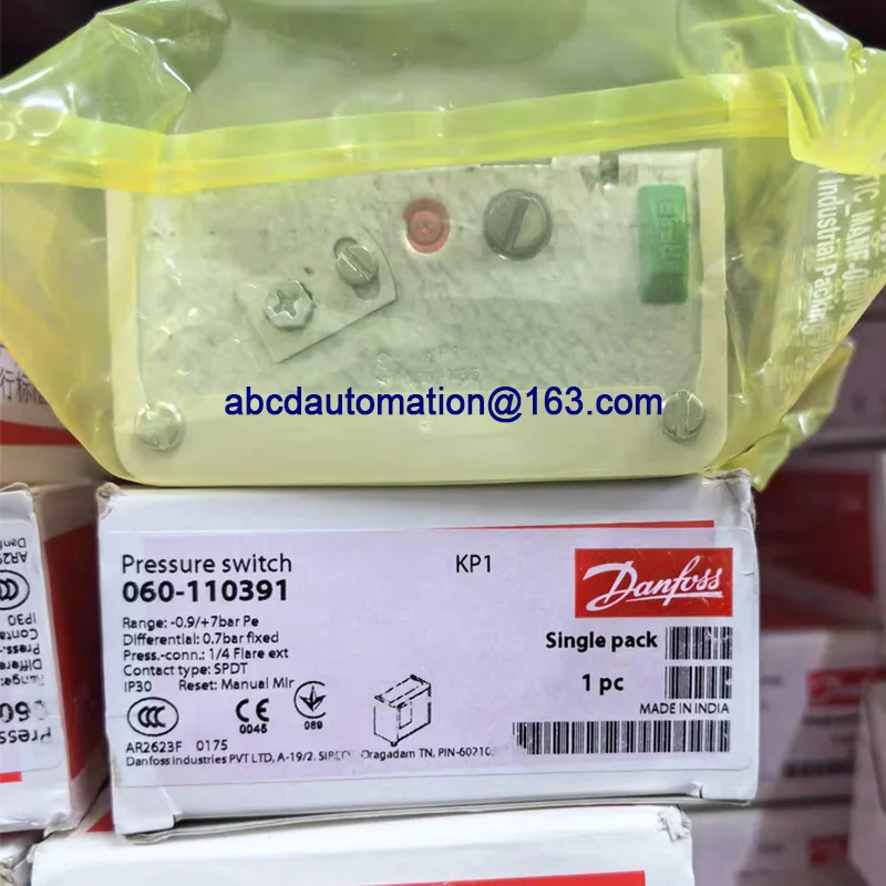 الأصلي دانفوس KP1 060-110191 060-110391 KP2 060-112091 KP5 060-117191 060-117391 مفتاح الضغط