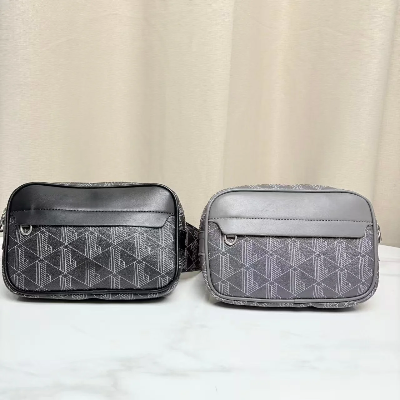 Sac banane Monogram en cuir PU de qualité supérieure