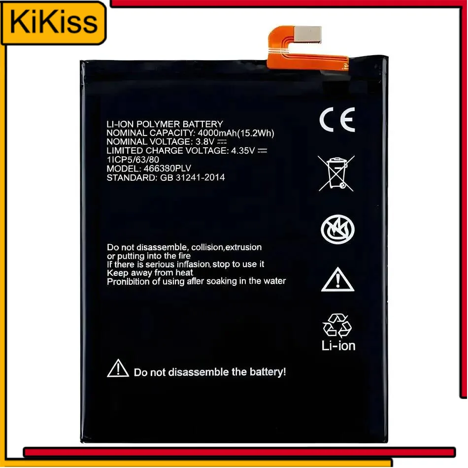 

Premium Replacement Stable 4000Mah Mobile Phone Battery For Zte Blade A610 A610C A610T BA610C BA610T 466380PLV