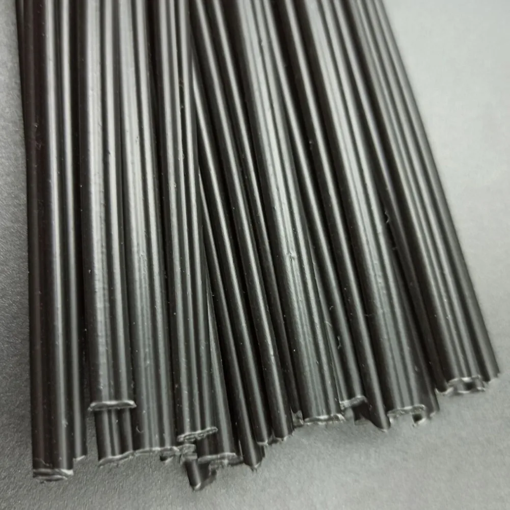 قضبان لحام بلاستيكية قضبان لحام 200 مللي متر 20 سنتيمتر 50 قطعة 50 قطعة لمجموعة لحام البلاستيك مجموعة PP/PVC/PE قضيب لحام #3