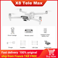 FIMI X8 TELE MAX Drone Supports 4K/60fps High-Speed Video Recording Smart Distance Measurement Function RC Quadcopter