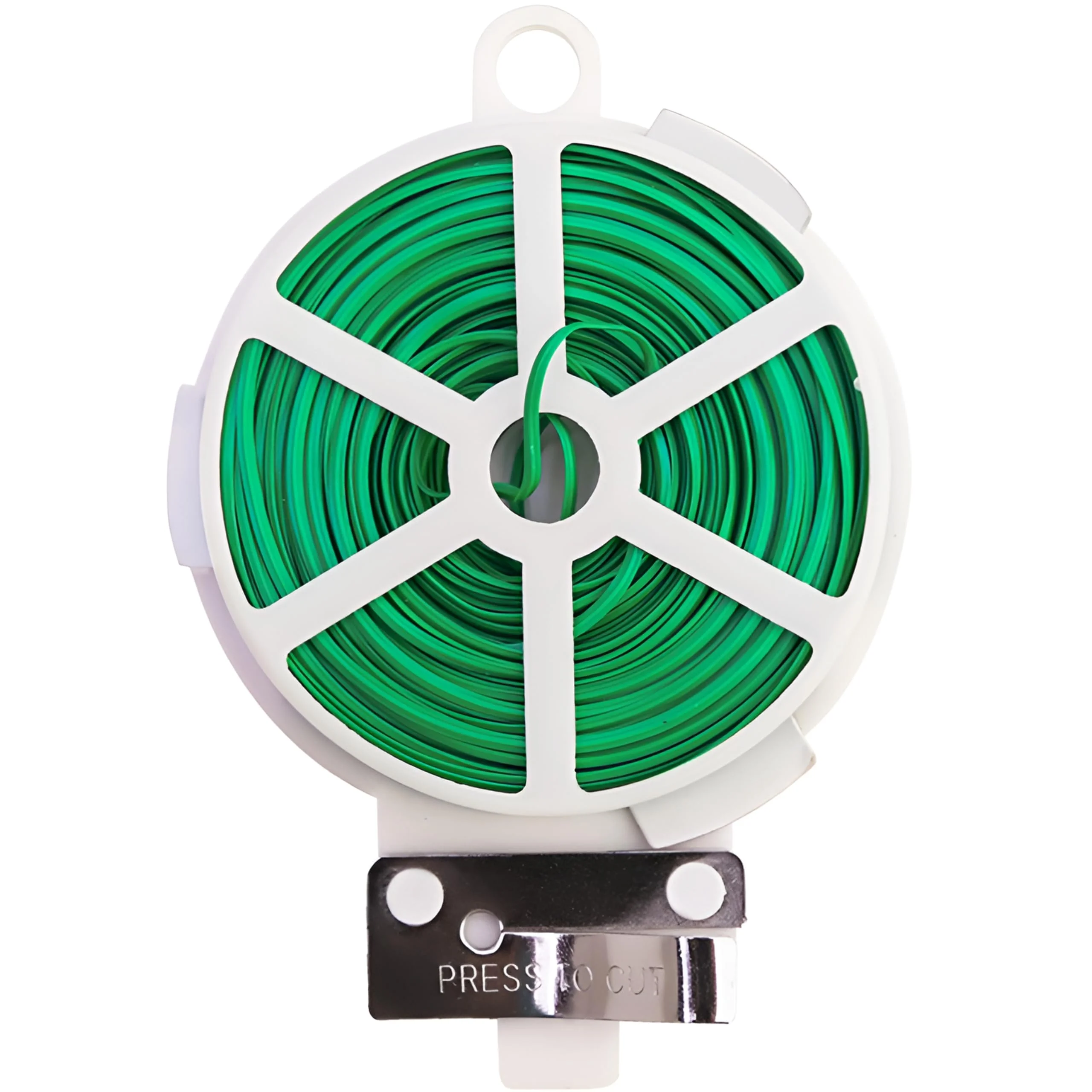 1 Roll Multifunctional Plastic Steel Twist Tie Sturdy Reusable Garden Flower Plant Support Strap Tie, Home Gardening Tools