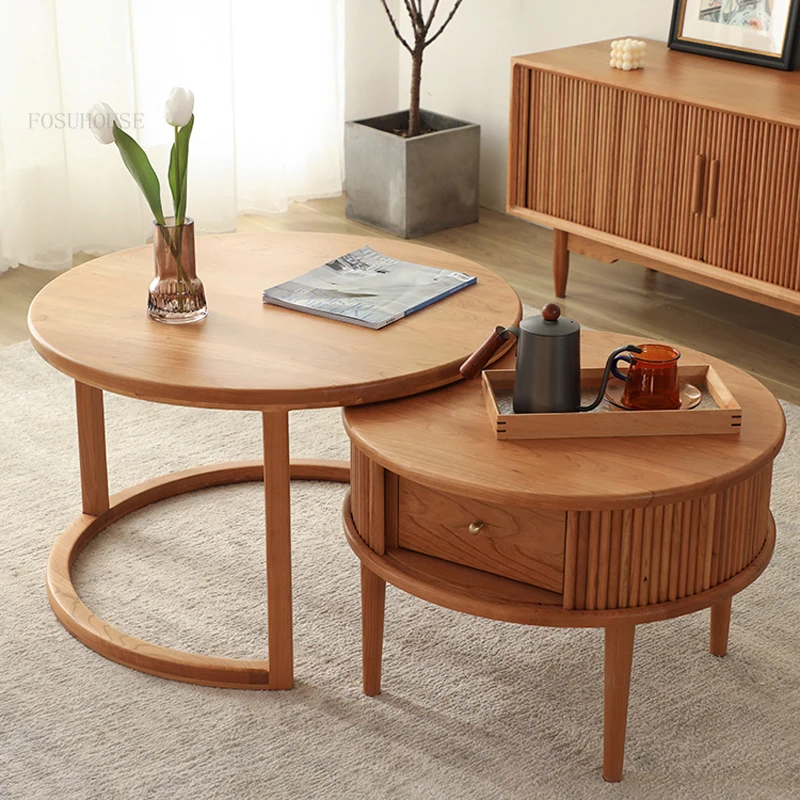 Table BA en bois massif la solution idéale pour un salon japonais moderne et fonctionnel