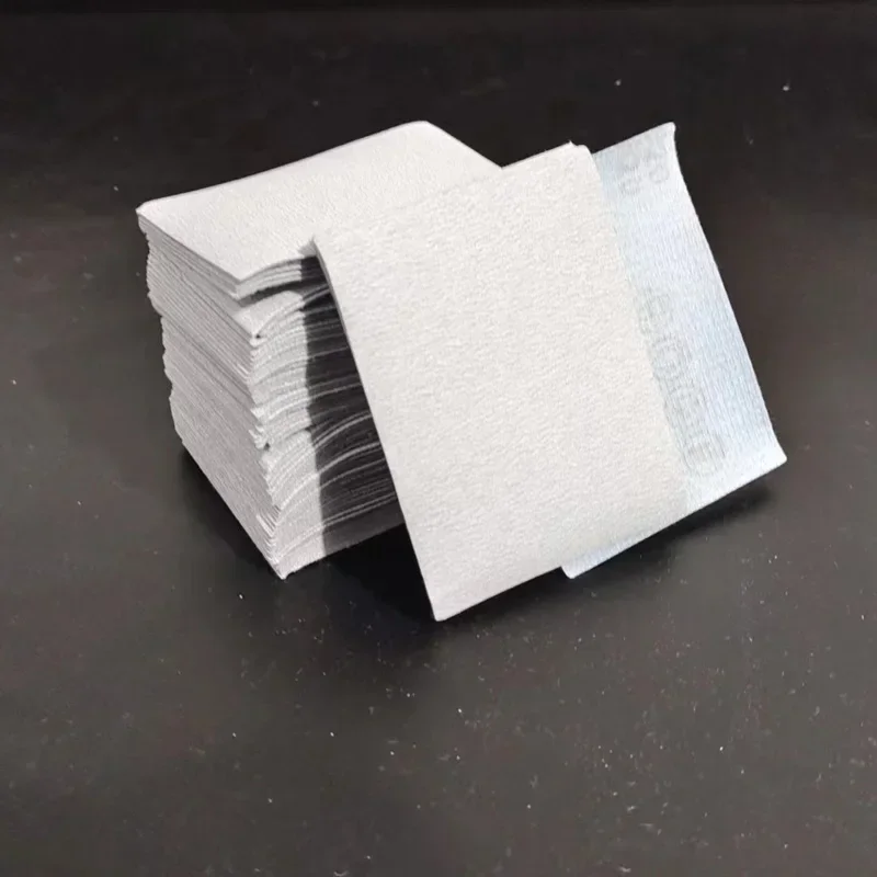 75×100 mm Hook‑and‑Loop Dry Sanding Sheets, 80‑600 Grit Square Sandpaper Pads Compatible with FESTOOL & Mirka Orbital Sander