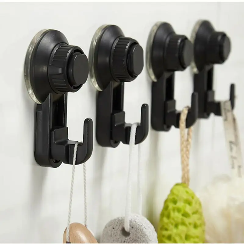 Strong Suction Cup Hooks Strong Self Adhesive Door Wall Vacuum Hooks Clothes Towel Hangers Hooks Towel Racks Multi-Purpose Hooks